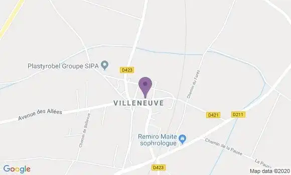 Localisation Le Cheix Ap - 63200
