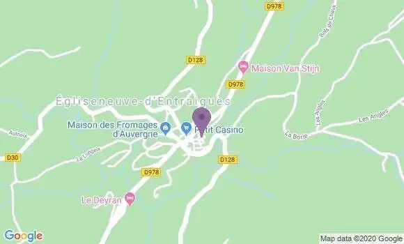 Localisation Egliseneuve d