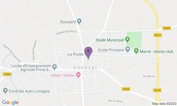 Localisation Ennezat - 63720