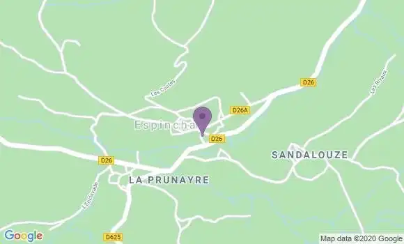 Localisation Espinchal Ap - 63850