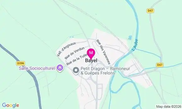 Localisation Bayel - 10310
