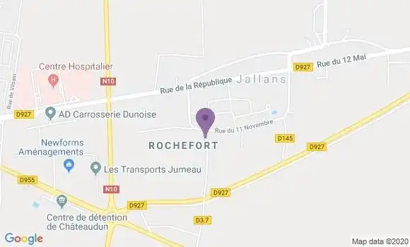 Localisation Jumeaux Bp - 63570