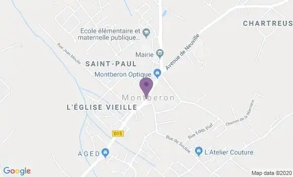 Localisation Lapeyrouse Bp - 63700
