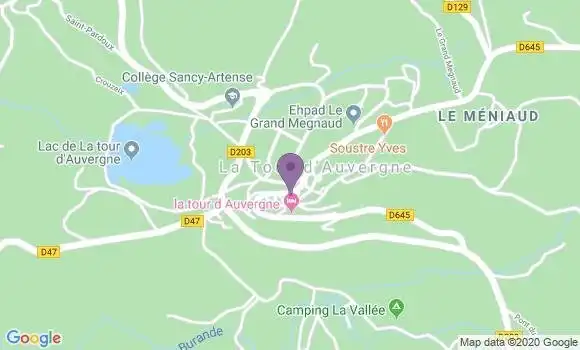 Localisation La Tour D