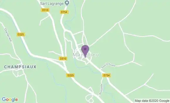 Localisation Manglieu Ap - 63270