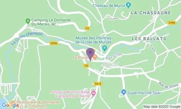 Localisation Murol Bp - 63790