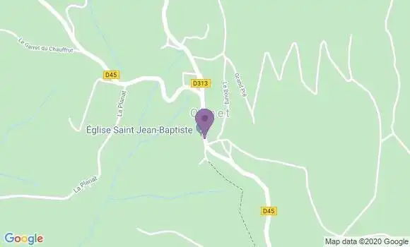 Localisation Olmet Ap - 63880