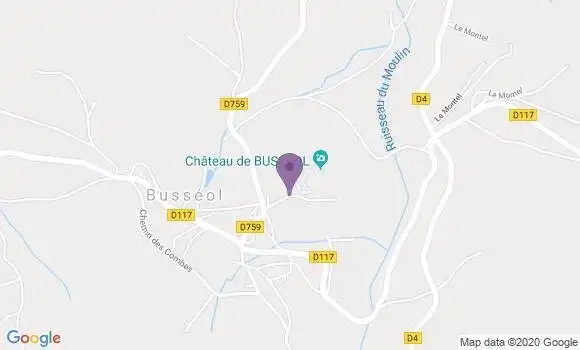 Localisation Perignat sur Allier Ap - 63800