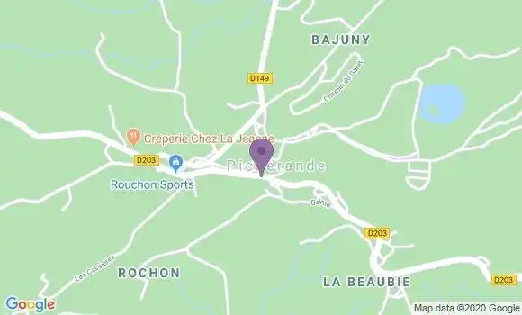 Localisation Picherande Bp - 63113