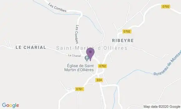 Localisation Saint Martin d