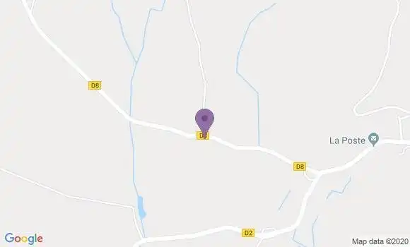 Localisation Chaumont Porcien Bp - 08220