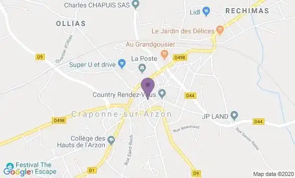 Localisation Sauvessanges Ap - 63840