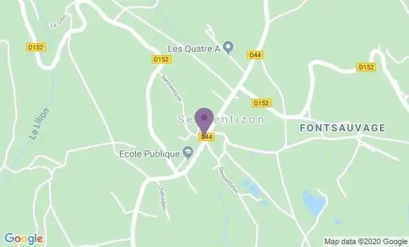 Localisation Sermentizon Ap - 63120