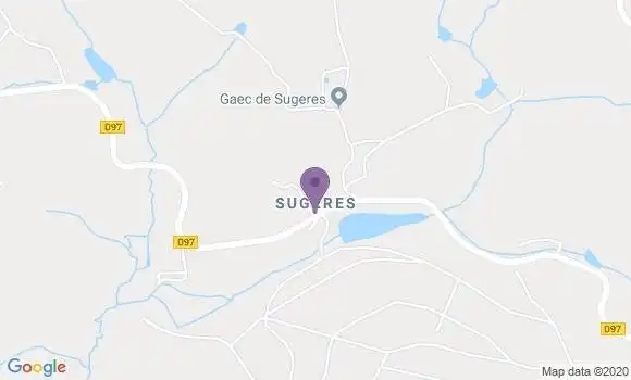 Localisation Sugeres Ap - 63490