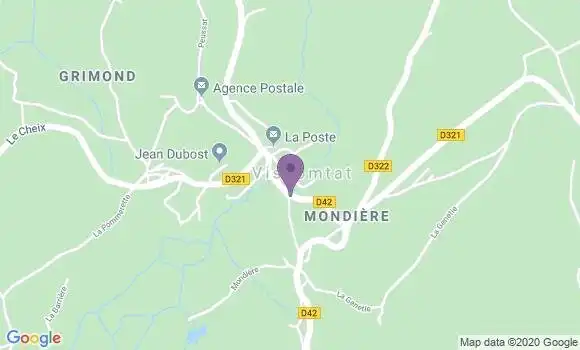 Localisation Viscomtat Bp - 63250