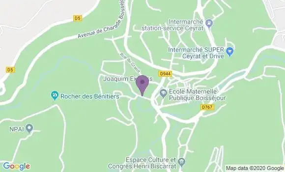 Localisation Boissejour Ap - 63122