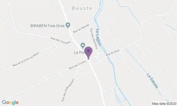 Localisation Beuste Ap - 64800