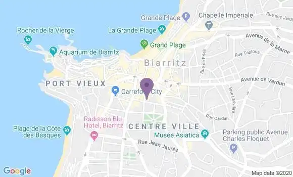 Localisation Biarritz - 64200