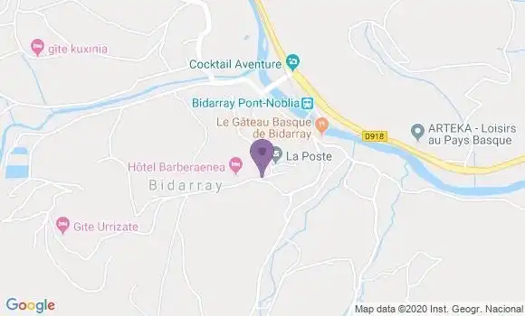 Localisation Bidarray Bp - 64780