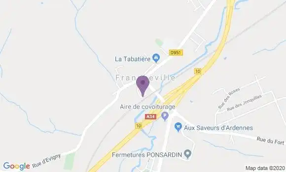 Localisation La Francheville Bp - 08000