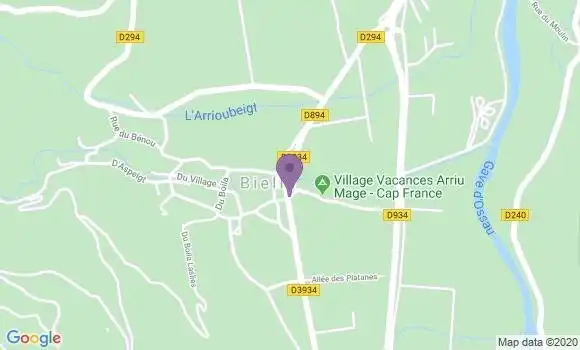 Localisation Bielle Bp - 64260