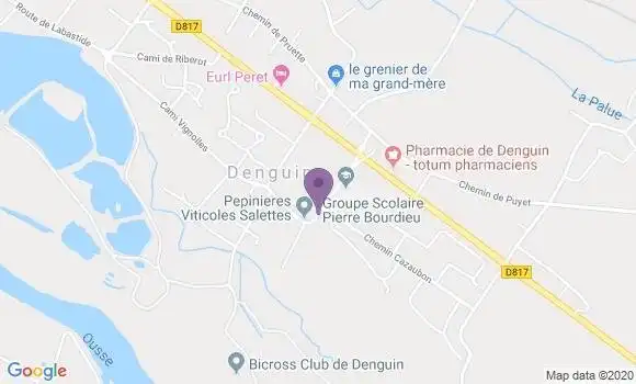 Localisation Denguin Bp - 64230