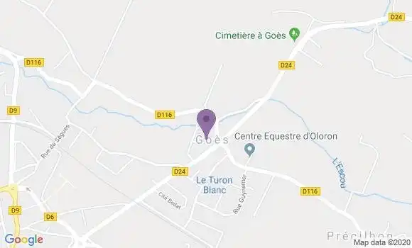 Localisation Estialescq Ap - 64290