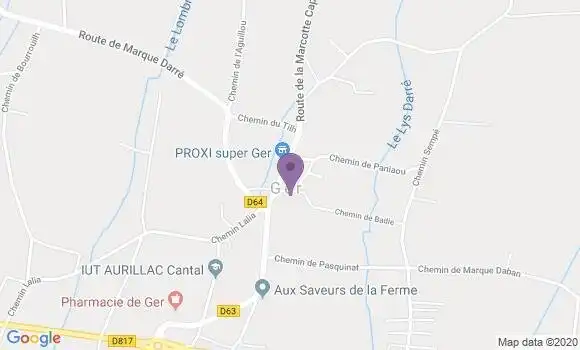 Localisation Ger Bp - 64530