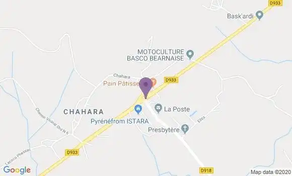 Localisation Larceveau Arros Cibits Bp - 64120