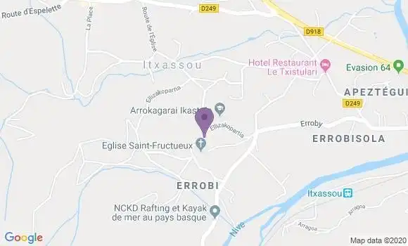 Localisation Larressore Bp - 64480