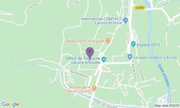 Localisation Laruns - 64440