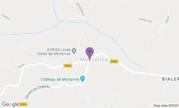 Localisation Morlanne Ap - 64370