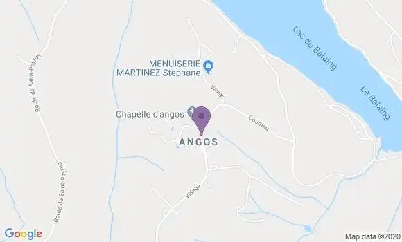 Localisation Navailles Angos Bp - 64450