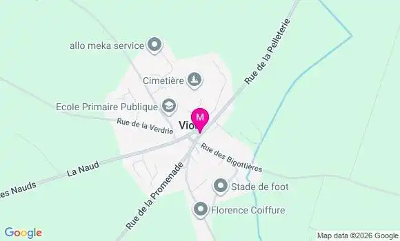 Localisation Vion - 72300