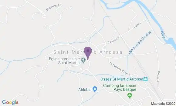 Localisation Saint Martin d