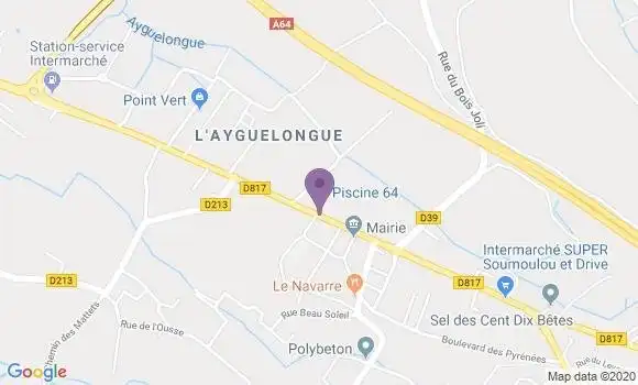 Localisation Soumoulou Bp - 64420
