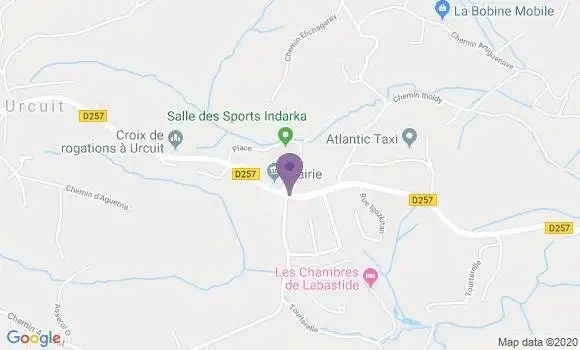 Localisation Urcuit Bp - 64990