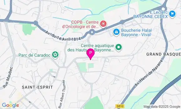 Localisation Ste Croix Bp - 64100