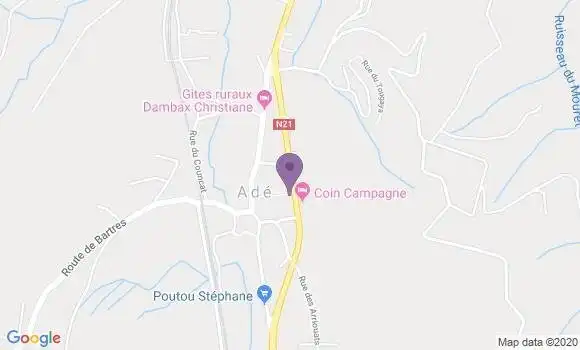 Localisation Ade Ap - 65100