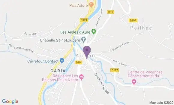 Localisation Ancizan Ap - 65440