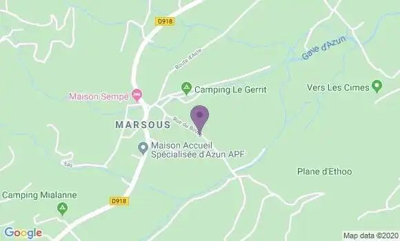 Localisation Arras En Lavedan Val d