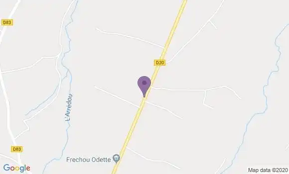 Localisation Chelle Debat Bp - 65350