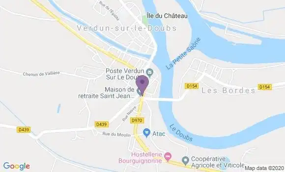 Localisation Bordes Bp - 65190