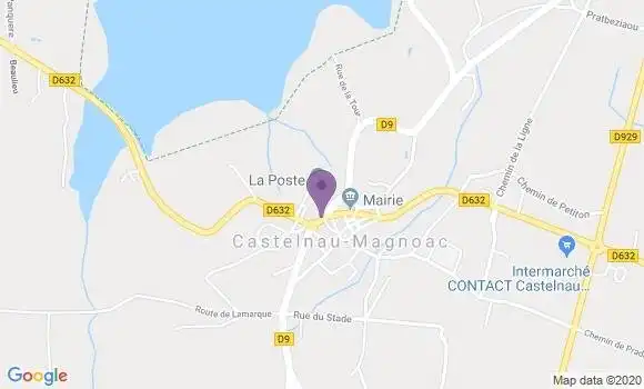 Localisation Castelnau Magnoac - 65230