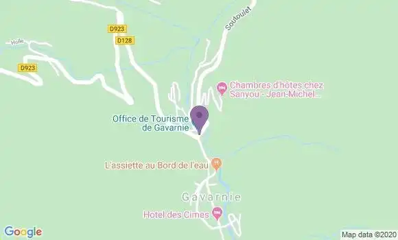 Localisation Gavarnie Ap - 65120
