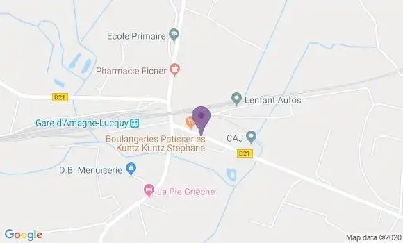 Localisation Lucquy Ap - 08300