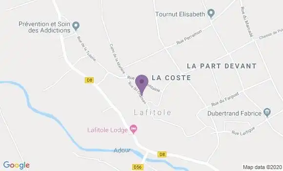 Localisation Lafitole Bp - 65700