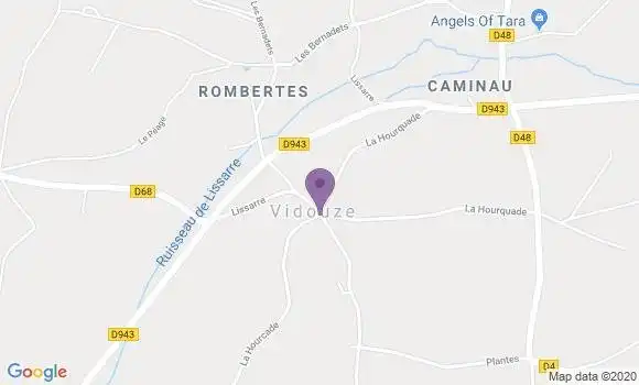Localisation Vidouze Bp - 65700