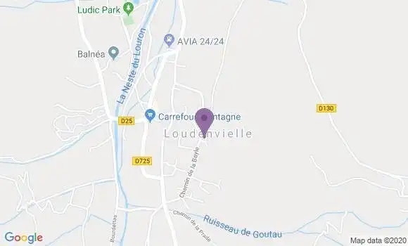 Localisation Loudenvielle - 65510