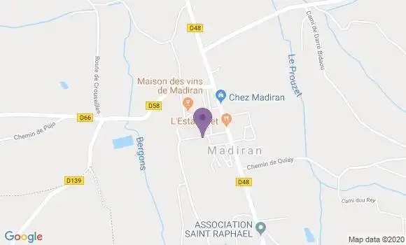 Localisation Madiran Bp - 65700